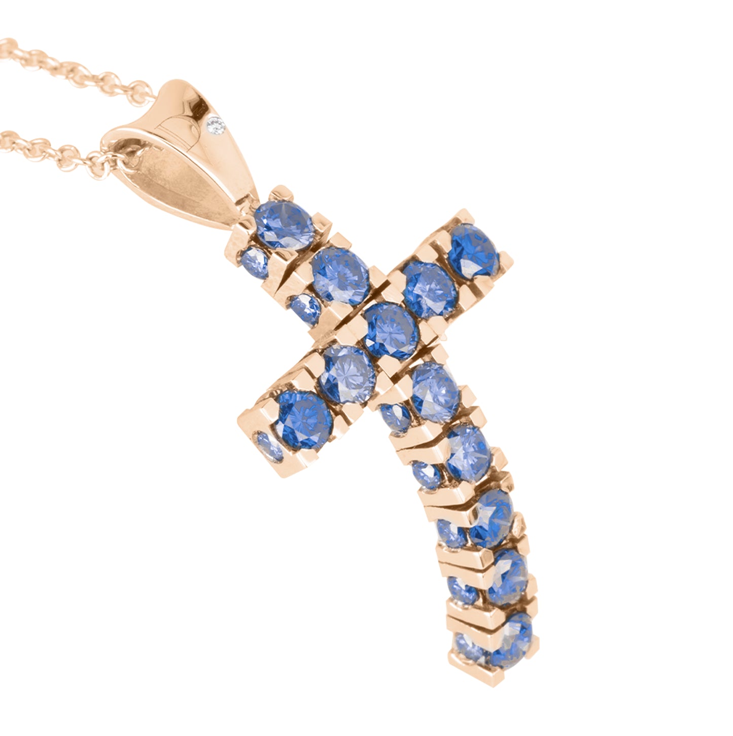 La Croce Iris Diamanti Blu