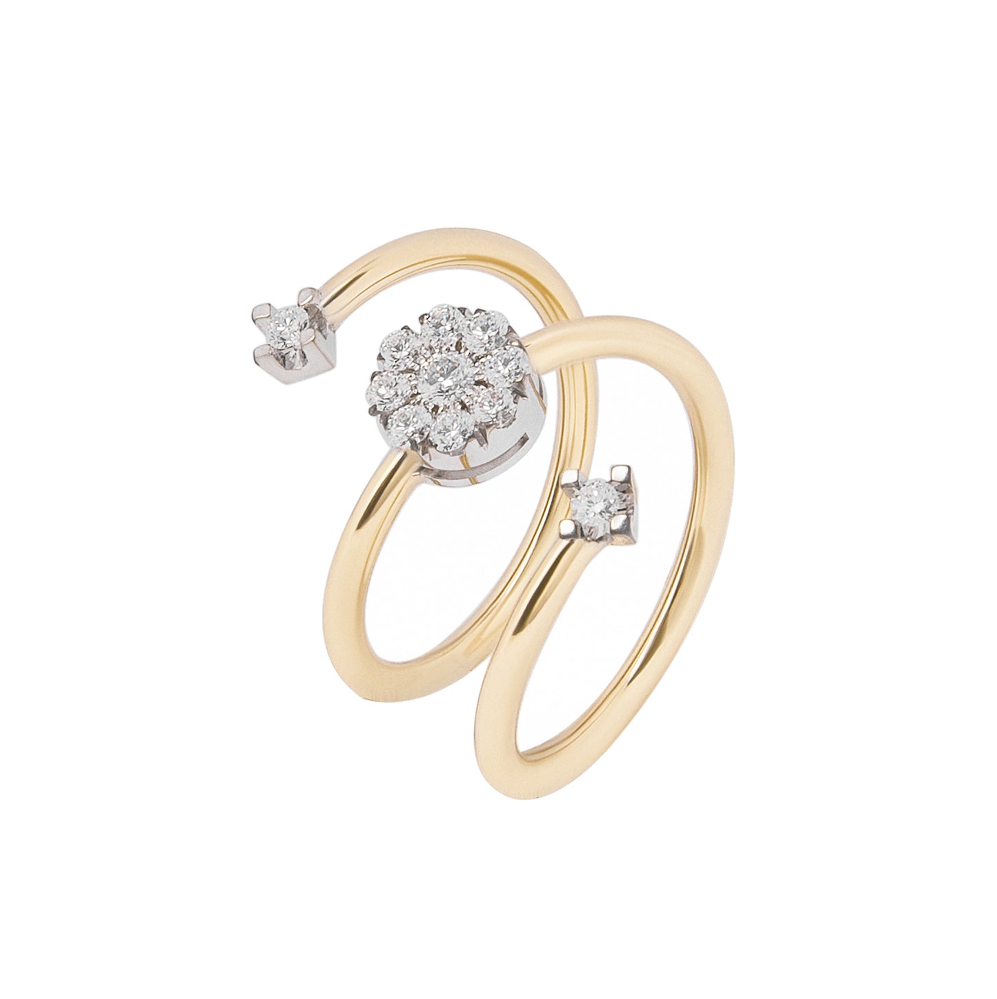 Anello Hortensia Spring Double Round