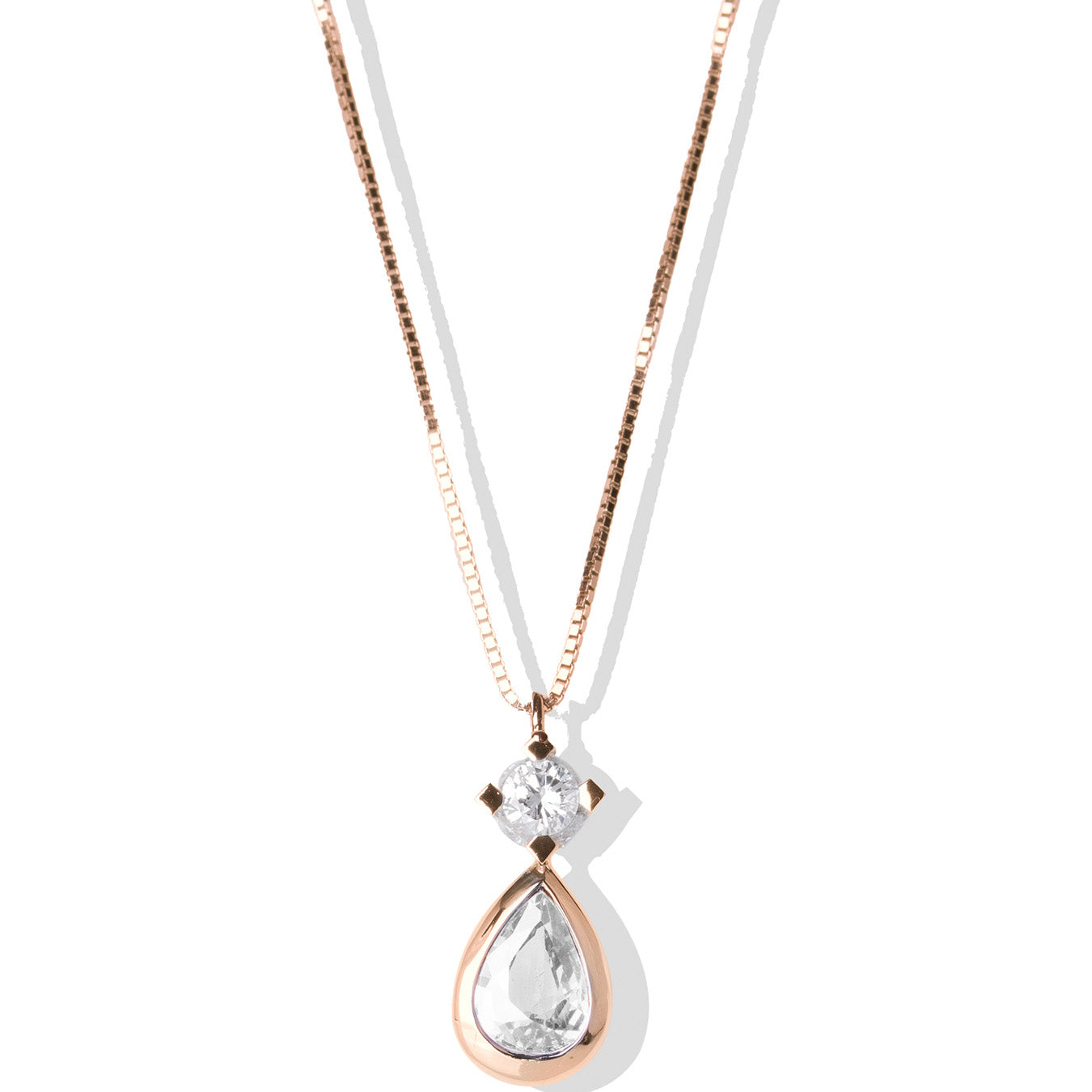 Ciondolo Goccia Diamante