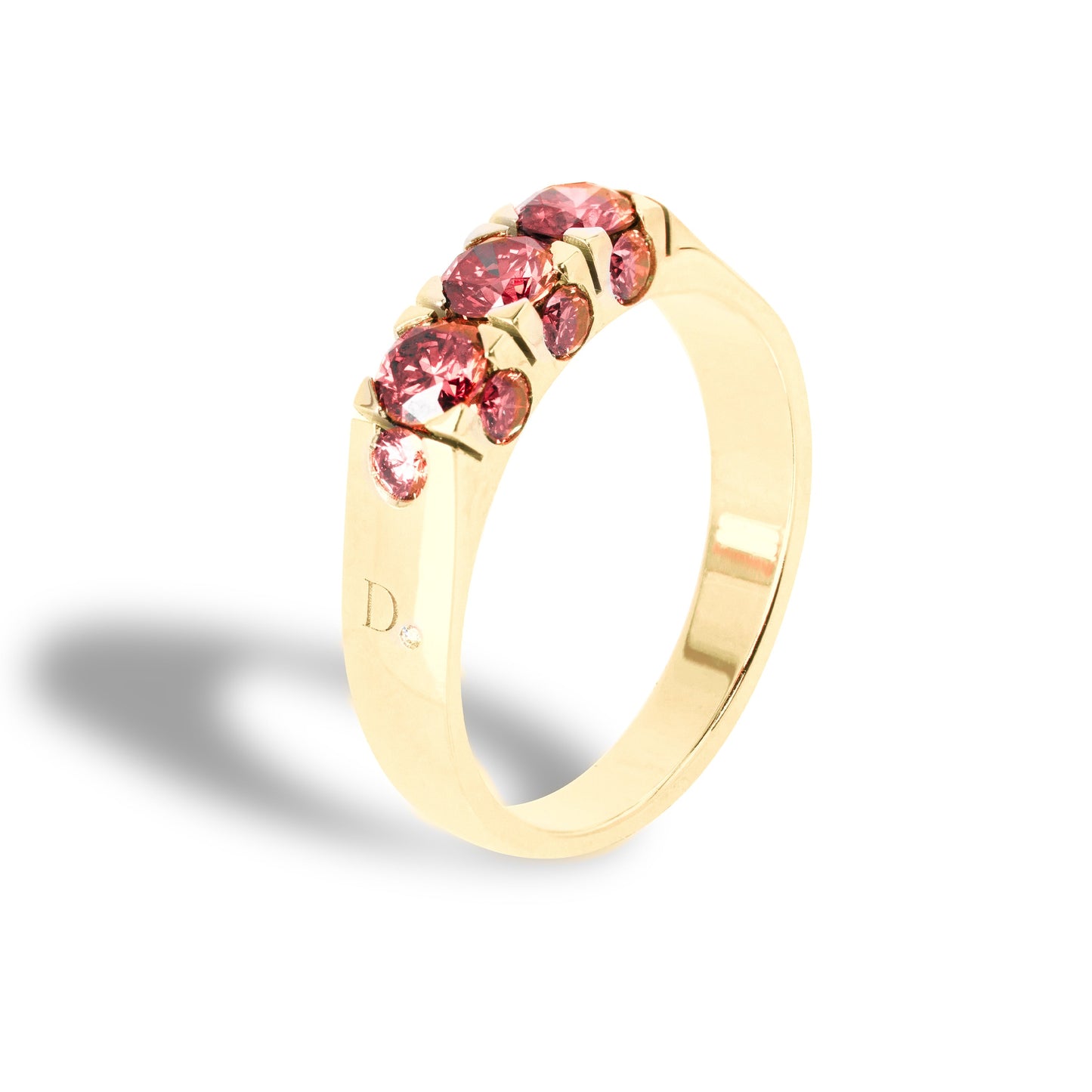 Anello Trilogy Iris Diamanti Cognac