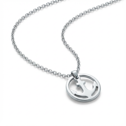 Ciondolo SeaAnchor Circled