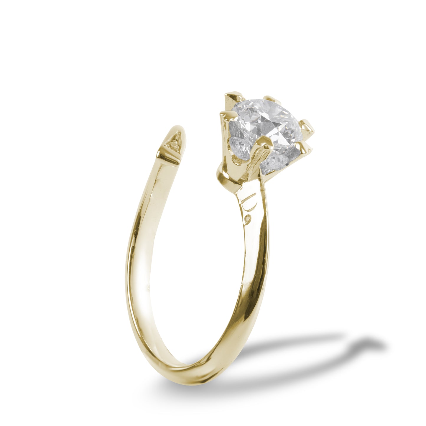 Anello Calice Contrariè 6 punte
