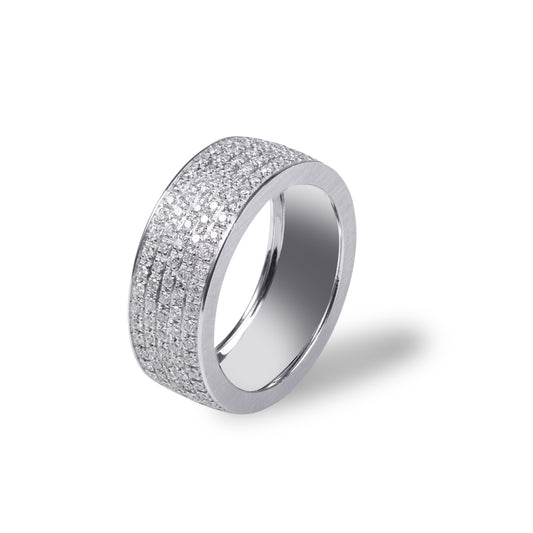 Anello Eternity White