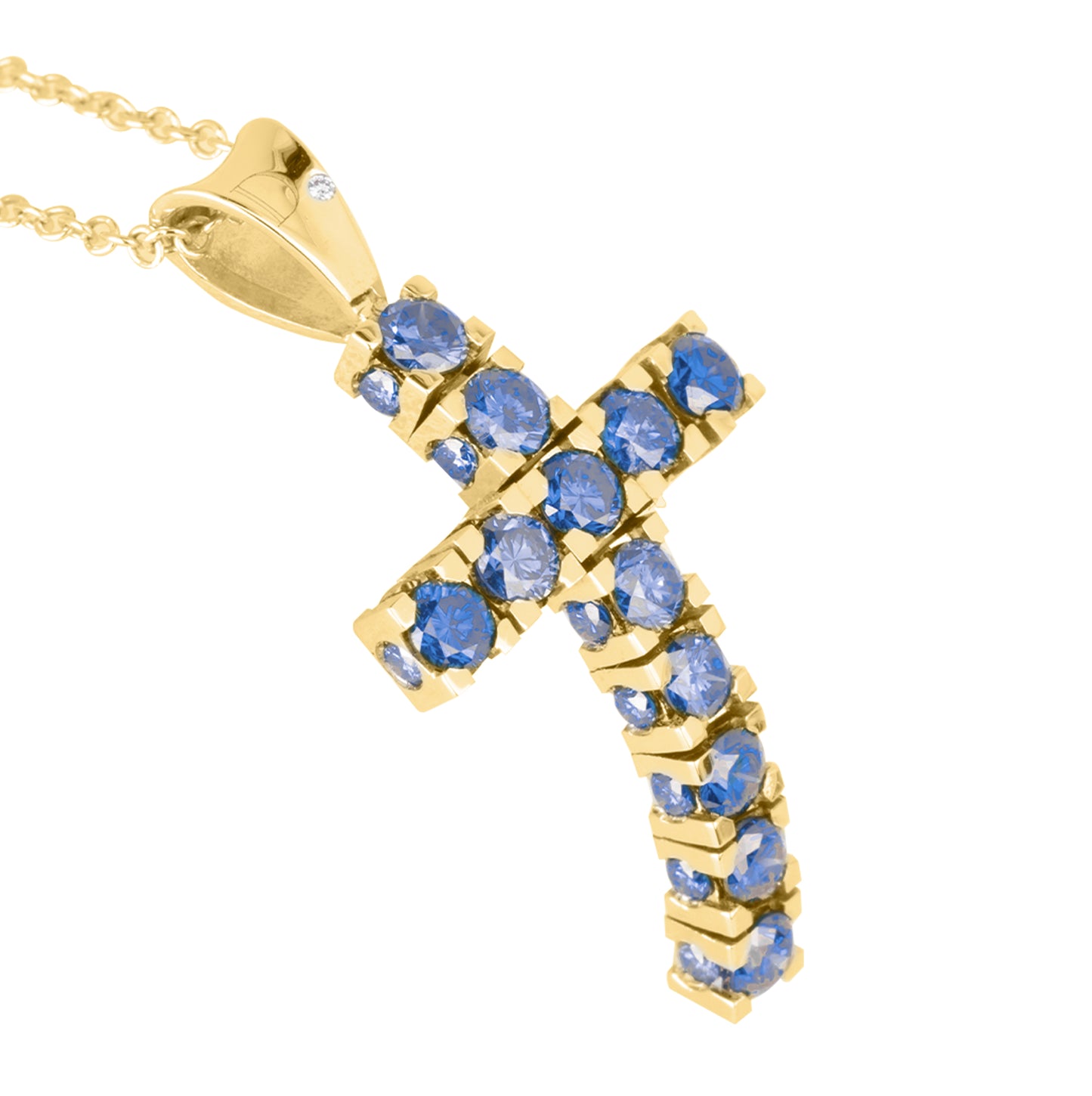 La Croce Iris Diamanti Blu