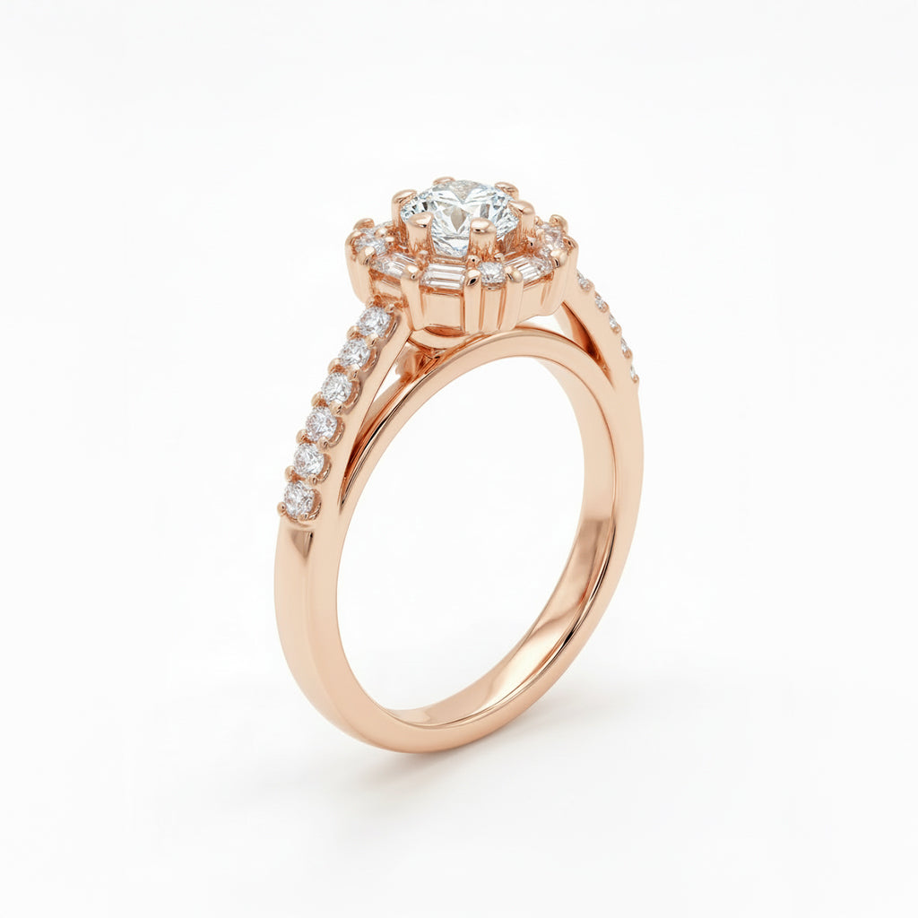 Anello Fiocco - Diamante