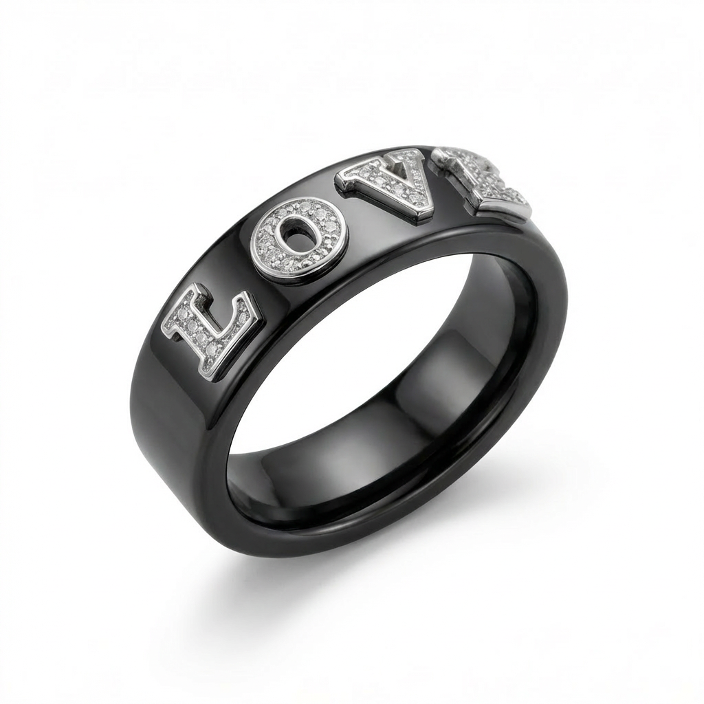 Anello Ceramica Love
