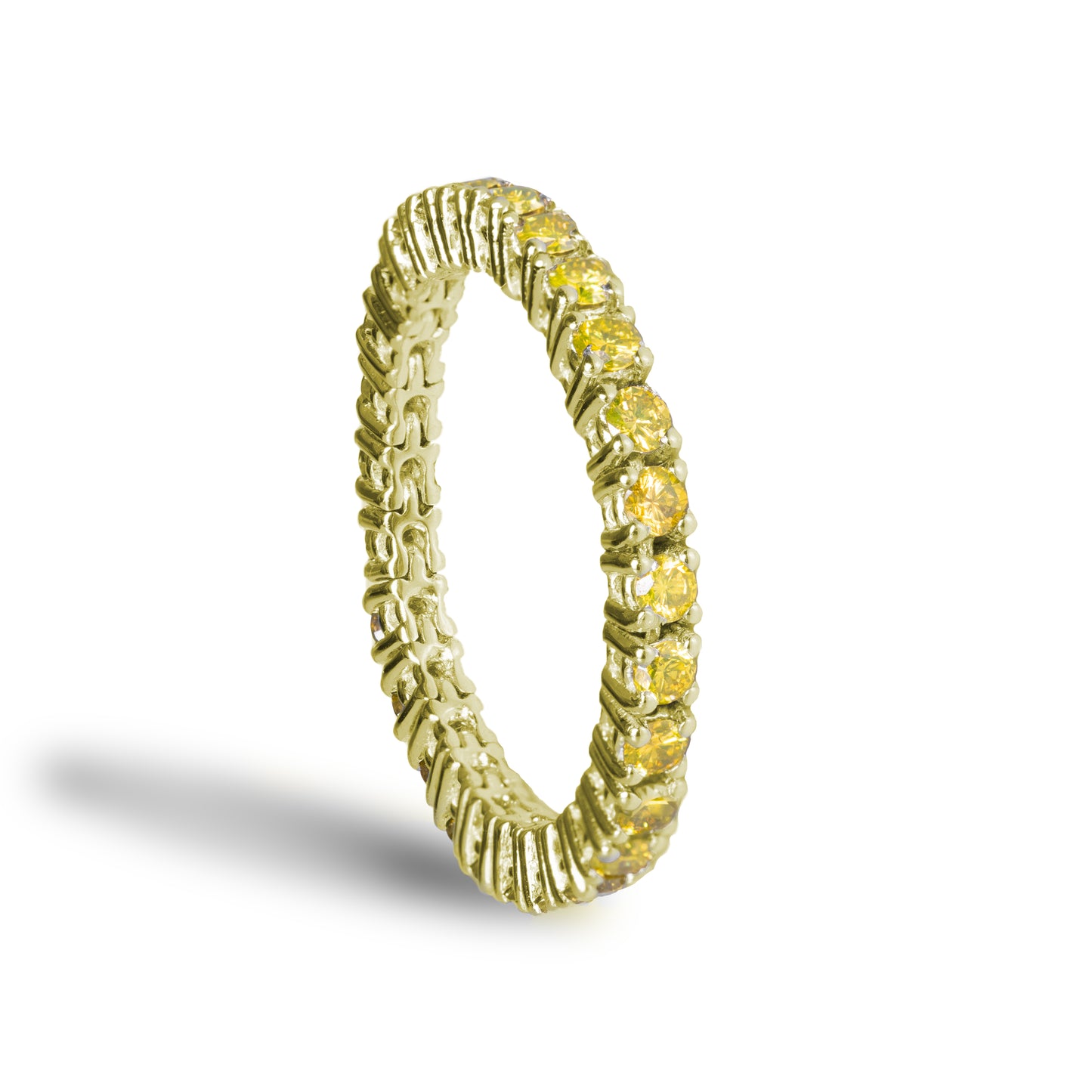 Girodito Space Diamanti Gialli- Caratura minima 0,72ct