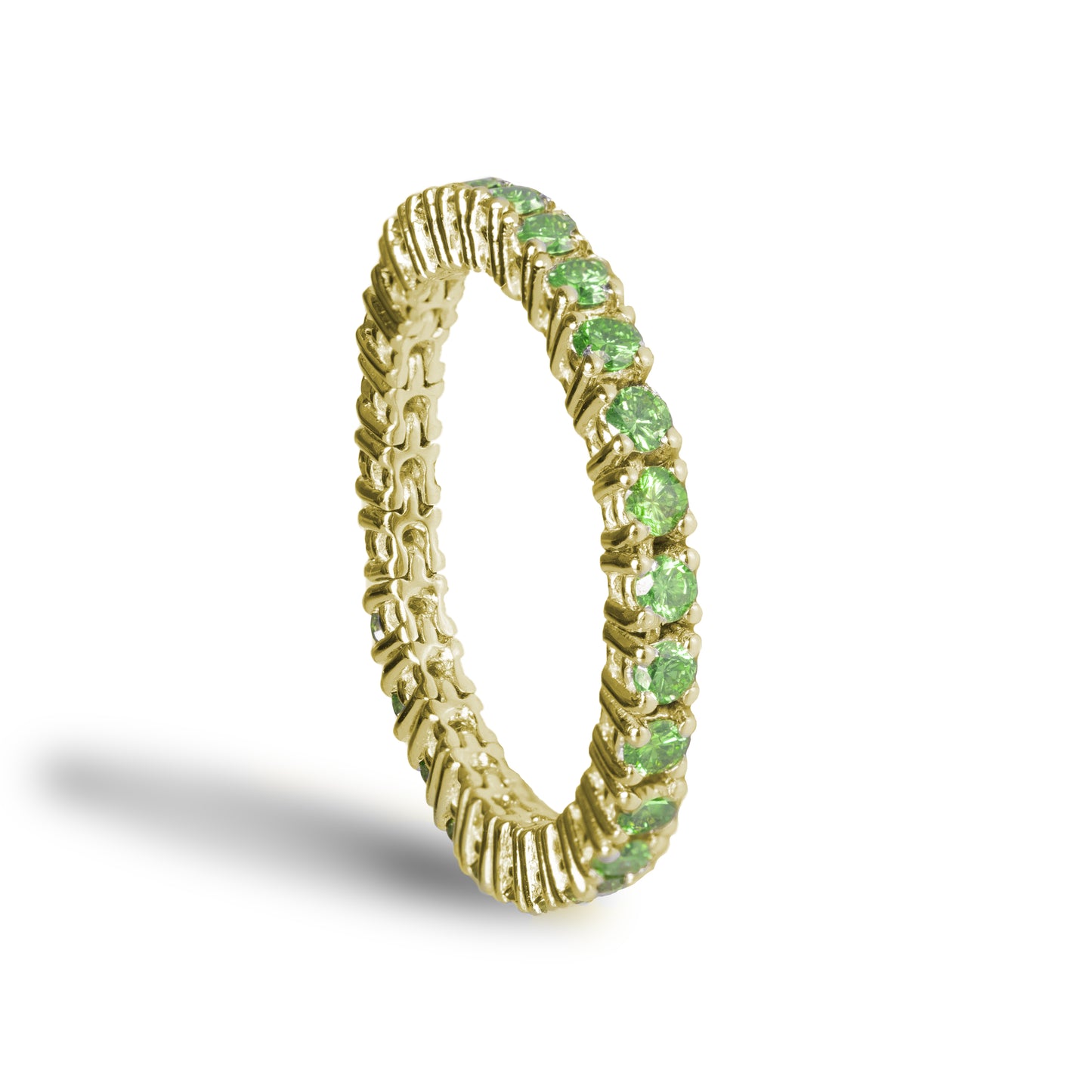 Girodito Space Diamanti Verdi- caratura minima 0,72 ct