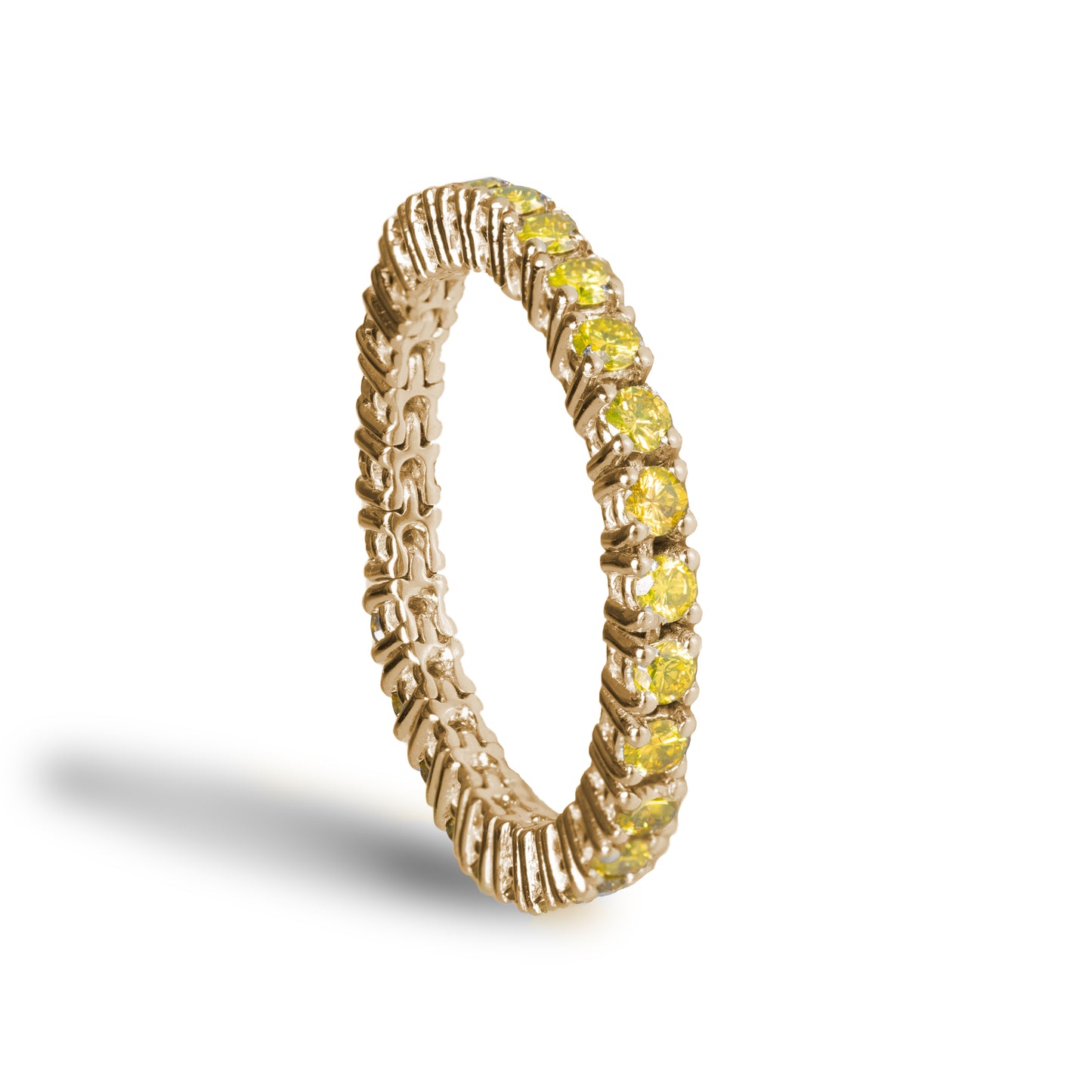 Girodito Space Diamanti Gialli- Caratura minima 0,72ct