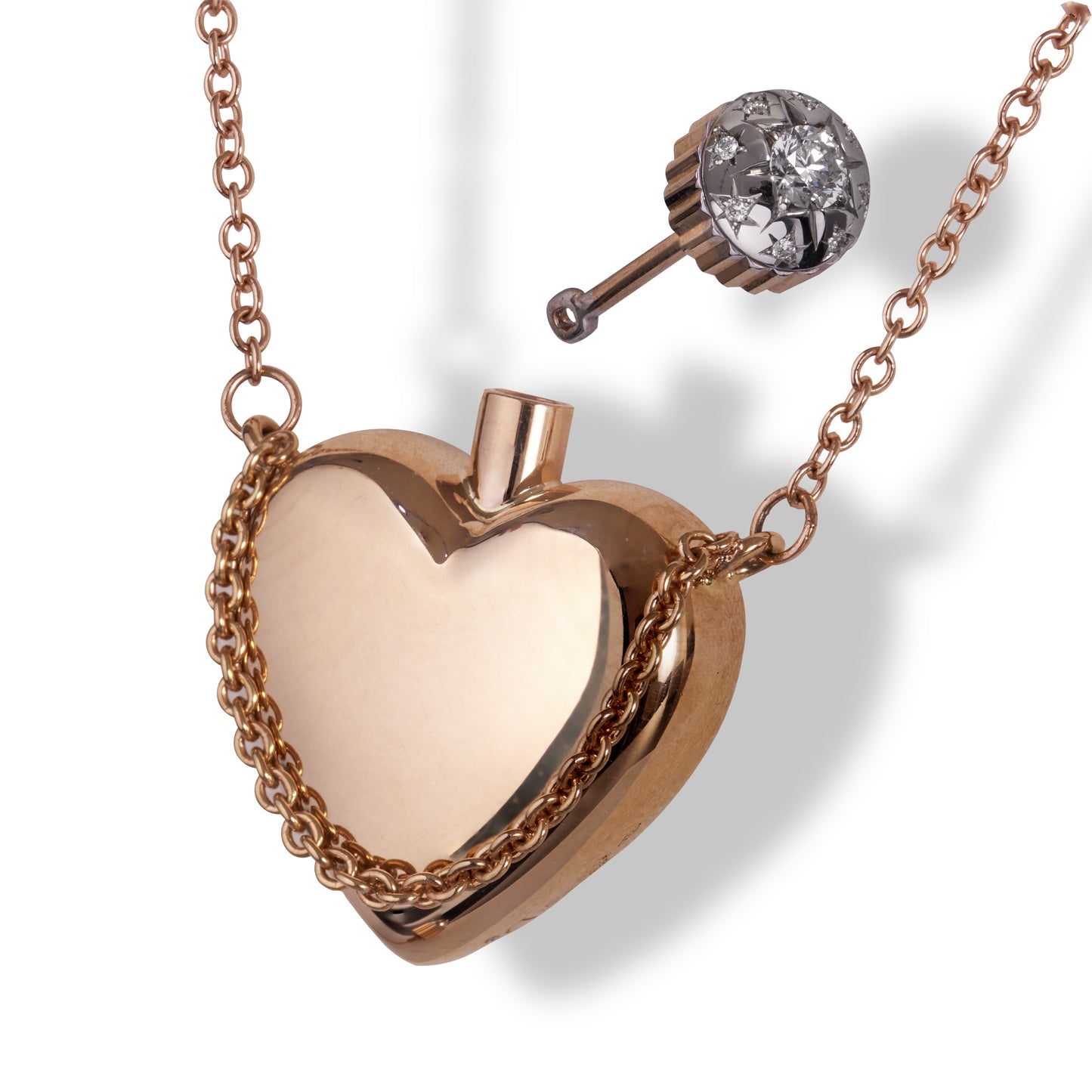Ciondolo Cuore - porta profumo