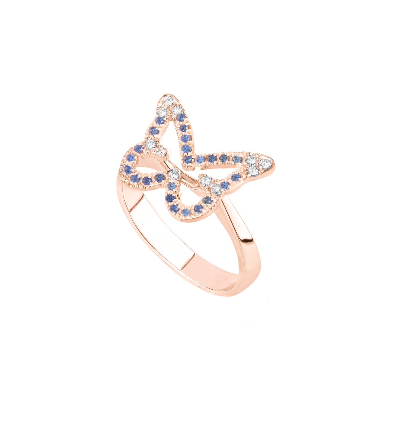 Anello Butterfly Sapphire