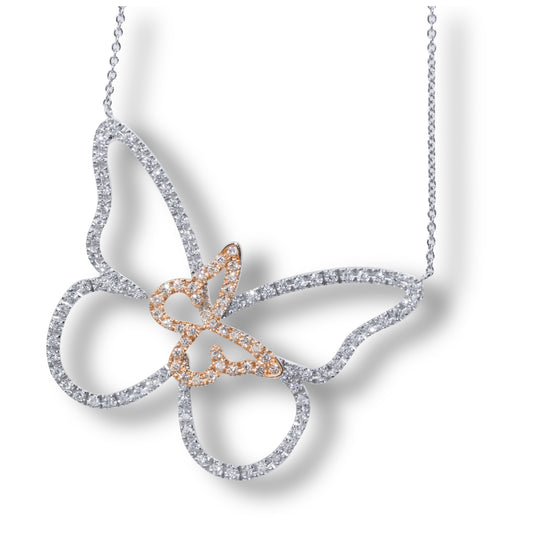 Ciondolo Butterfly Double Fly - Grande