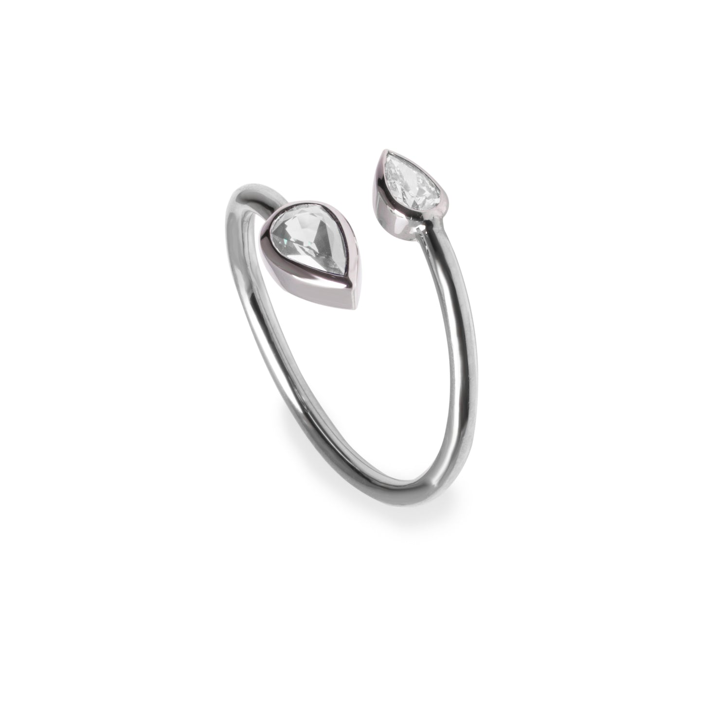 Anello Goccia Diamante
