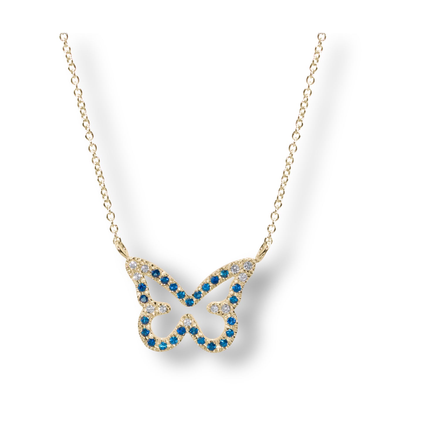 Ciondolo Butterfly Sapphire