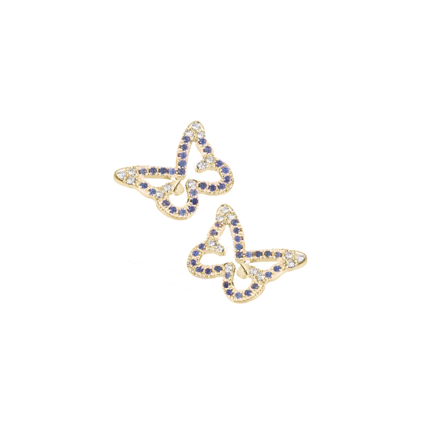 Orecchini Butterfly Sapphire
