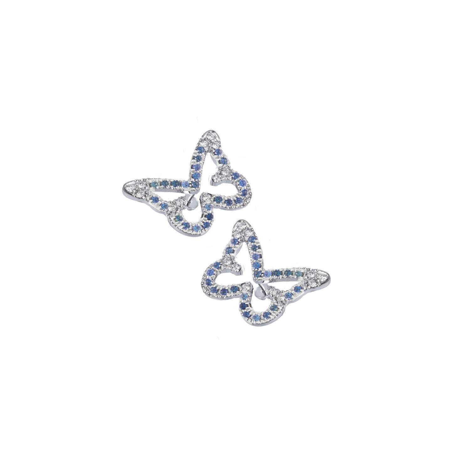 Orecchini Butterfly Sapphire