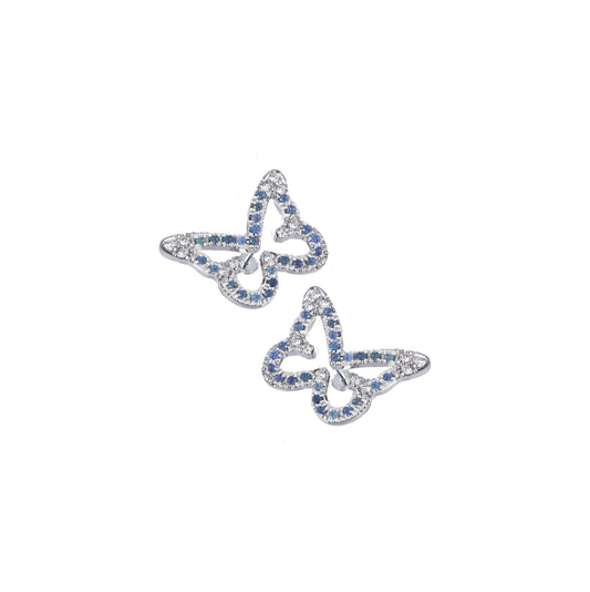 Orecchini Butterfly Sapphire