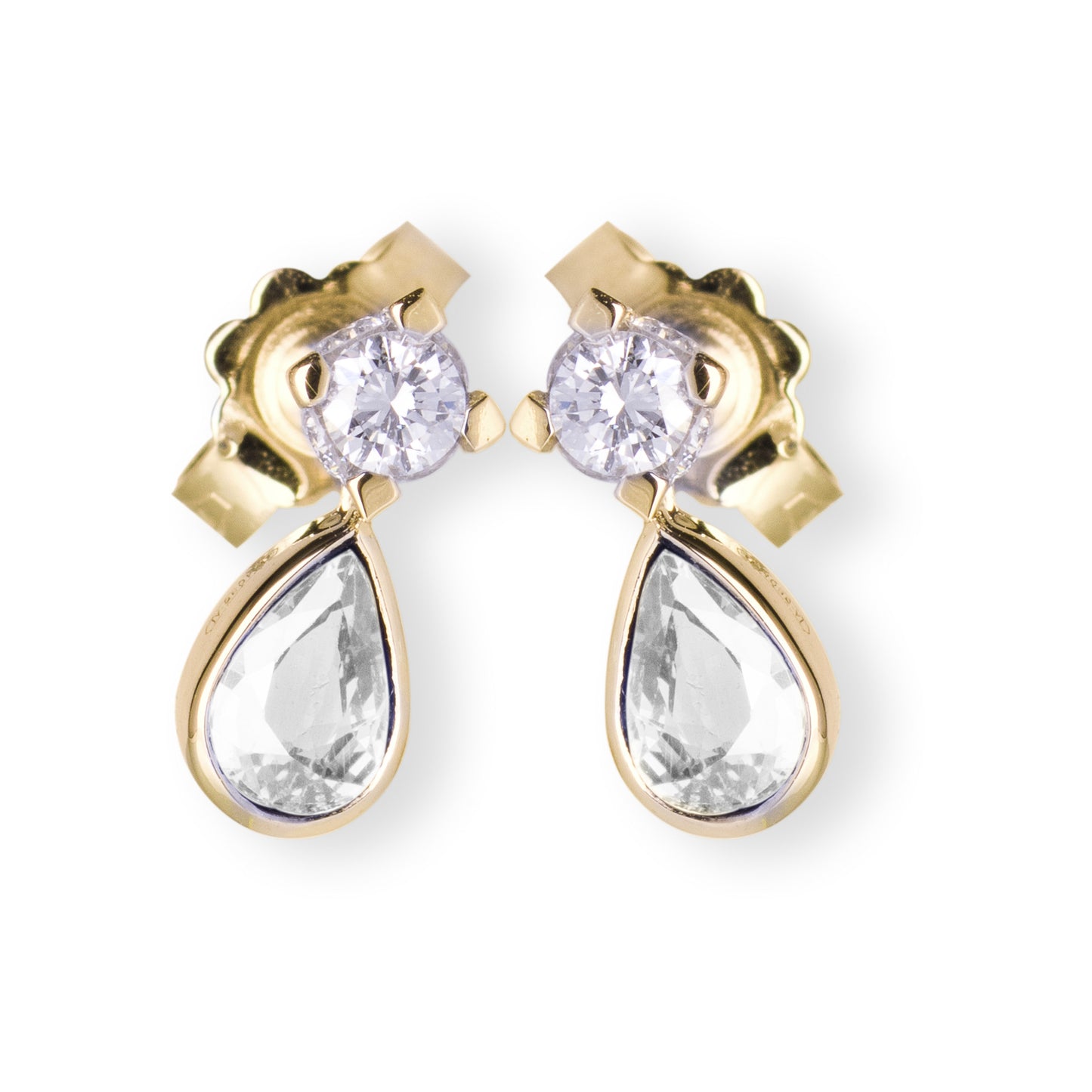Orecchini Goccia Diamante