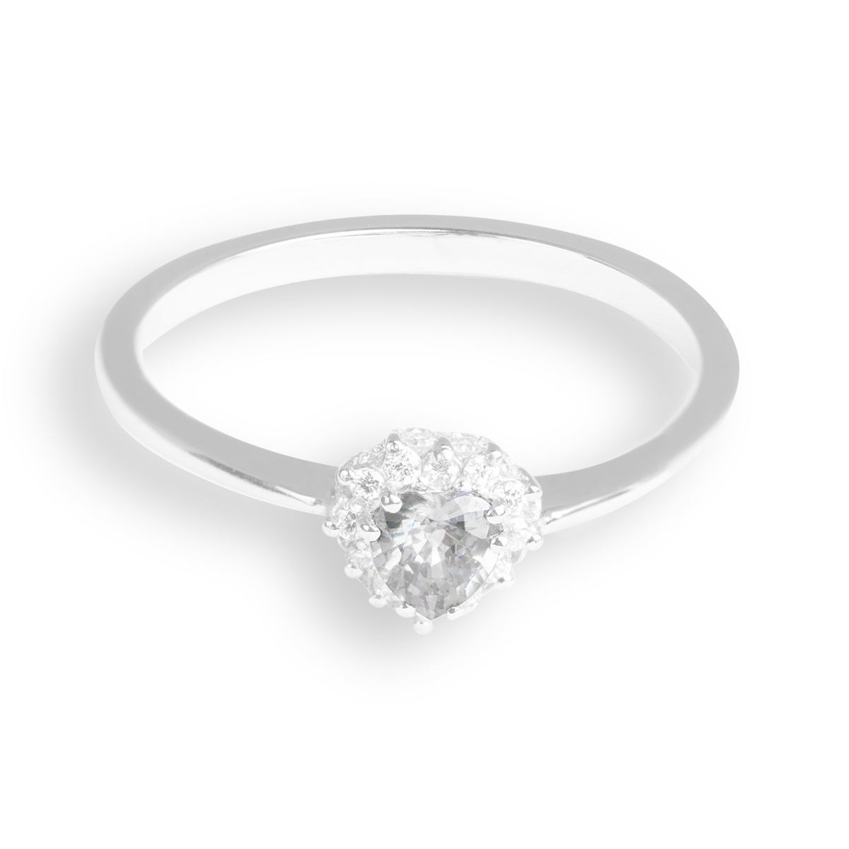 Anello Cuore - Diamante