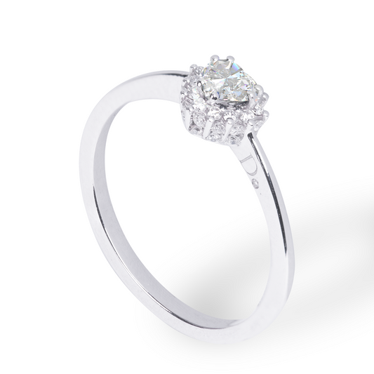 Anello Cuore - Diamante